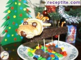 Reindeer from wafer