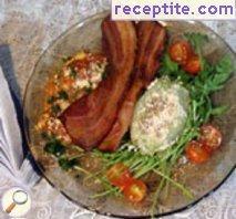 Vegetable delights with crunchy addition Vegetable delights with crunchy addition