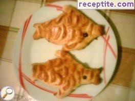 Fish with melted cheese Fish with melted cheese
