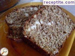 Sponge cake of bran
