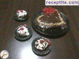 Layered cake St. Valentine - II type Layered cake St. Valentine - II type