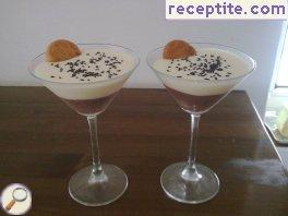 Dual-layer cream with Baileys