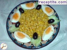 Salad of corn Salad of corn