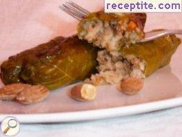 Vine dolmas in Lebanon