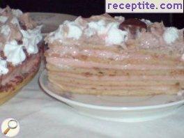 Fleshy layered cake - II type