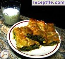 Spinach banitsa minute is very