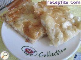 Sweet and savory banitsa