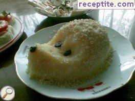 Potato hedgehog Potato hedgehog