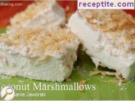Marshmallow candies (Marshmallows) - Coconut