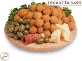 Stuffed olives (Olive ascolane) Stuffed olives (Olive ascolane)