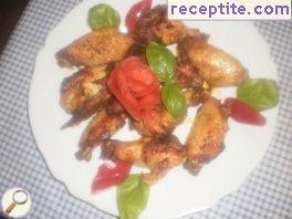 Chicken wings in the wok Niki Chicken wings in the wok Niki