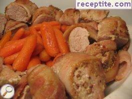 Crispy pork fillet with mustard Crispy pork fillet with mustard