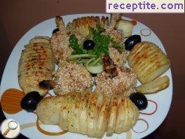 Fried wings with sesame Fried wings with sesame