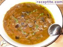 The eggplant dish The eggplant dish
