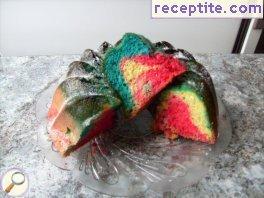 Parrot sponge cake