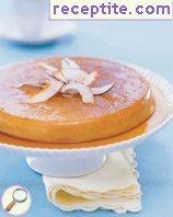 Orange flan