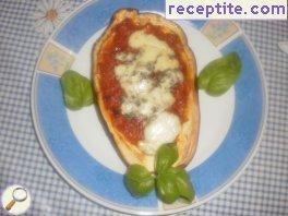 Eggplant in the oven with bacon Niki Eggplant in the oven with bacon Niki