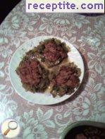 Chicken livers green nest