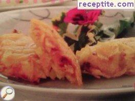 Marinated chicken fillets in potato flakes Marinated chicken fillets in potato flakes