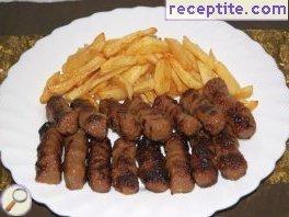 Serbian meatballs (Cevapcici)