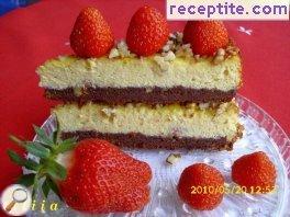 Cheesecake with nuts Cheesecake with nuts