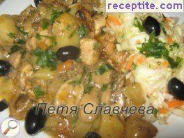Chicken with mushroom sauce Chicken with mushroom sauce
