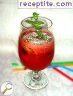 Ice Mojito with watermelon