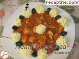 Buttercup Chicken with potato kisses Buttercup Chicken with potato kisses