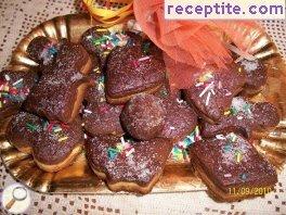 Biscuits with two colors Biscuits with two colors