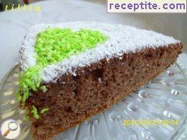 Cake with coconut Cake with coconut