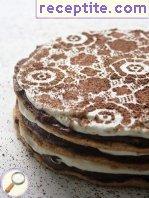Layered cake Nesquik Layered cake Nesquik