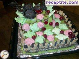 Layered cake Chocolate fairy