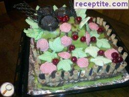 Layered cake Chocolate fairy Layered cake Chocolate fairy