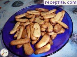 Crispy cookies * Cat's tongue *