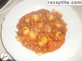 Cuttlefish with peas Niki Cuttlefish with peas Niki