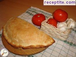 Mini pizza calzone