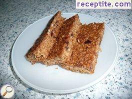 Healthy oat bars