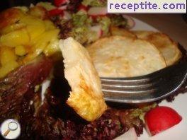 Breaded celery curry fries Breaded celery curry fries