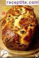 Cologne sweet bread with raisins (Rosinenblatz)