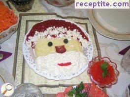 Santa mashed potatoes