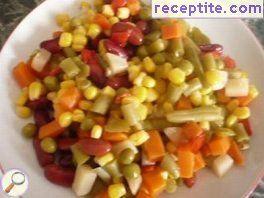 Pickled assorted vegetables
