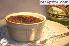 Creme brulee with Baileys