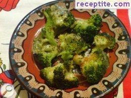 Broccoli with cheese Broccoli with cheese