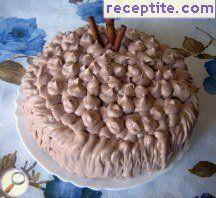 Biscuit layered cake with chocolate CHOCOLINA
