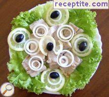 Pickled herring * To lick your fingers *