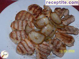 PORK with onions