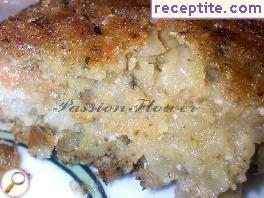 Cutlets from potato and rice