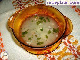 Fish soup with potato