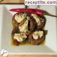 Marinated mushrooms salad or preserves