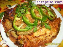 Breaded roasted peppers Breaded roasted peppers